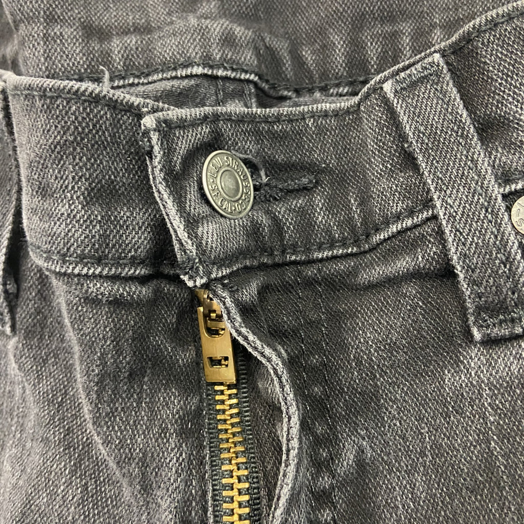 Levi’s　リーバイス　511　ブラックデニムパンツ/ジーンズ　ジップフライ　黒　ブラック　W30サイズ　古着