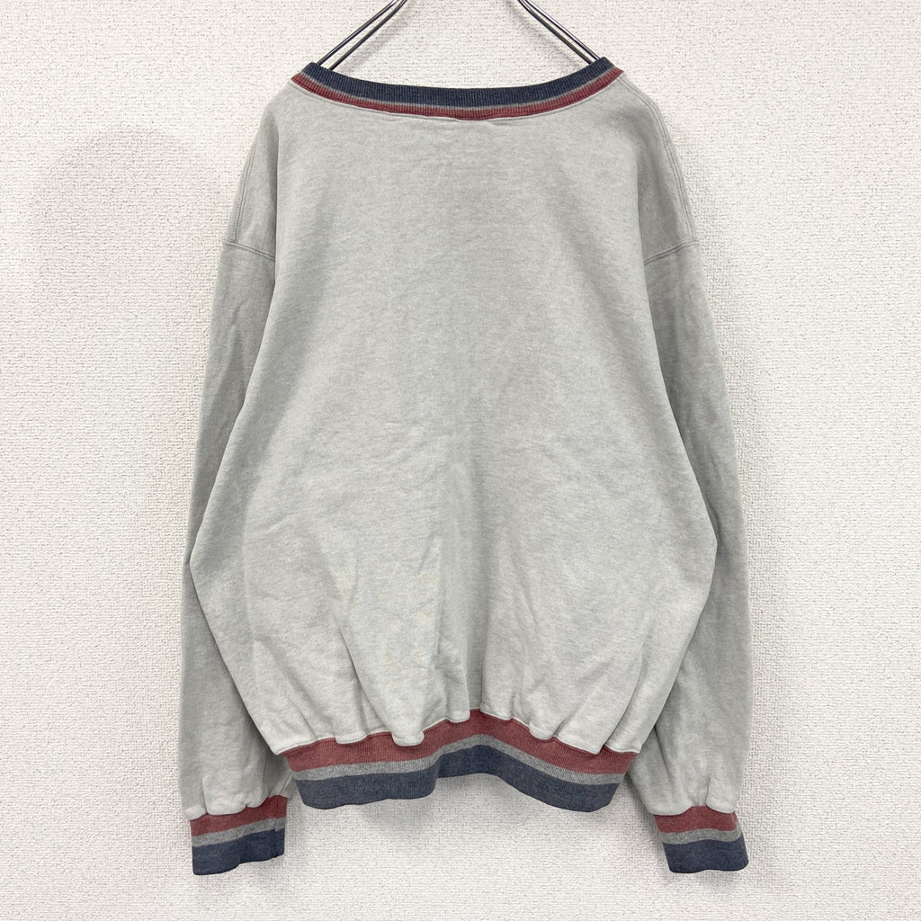 90s　Champion　チャンピオン　スウェット/トレーナー　ヴィンテージ　グレー　灰色　XLサイズ　古着