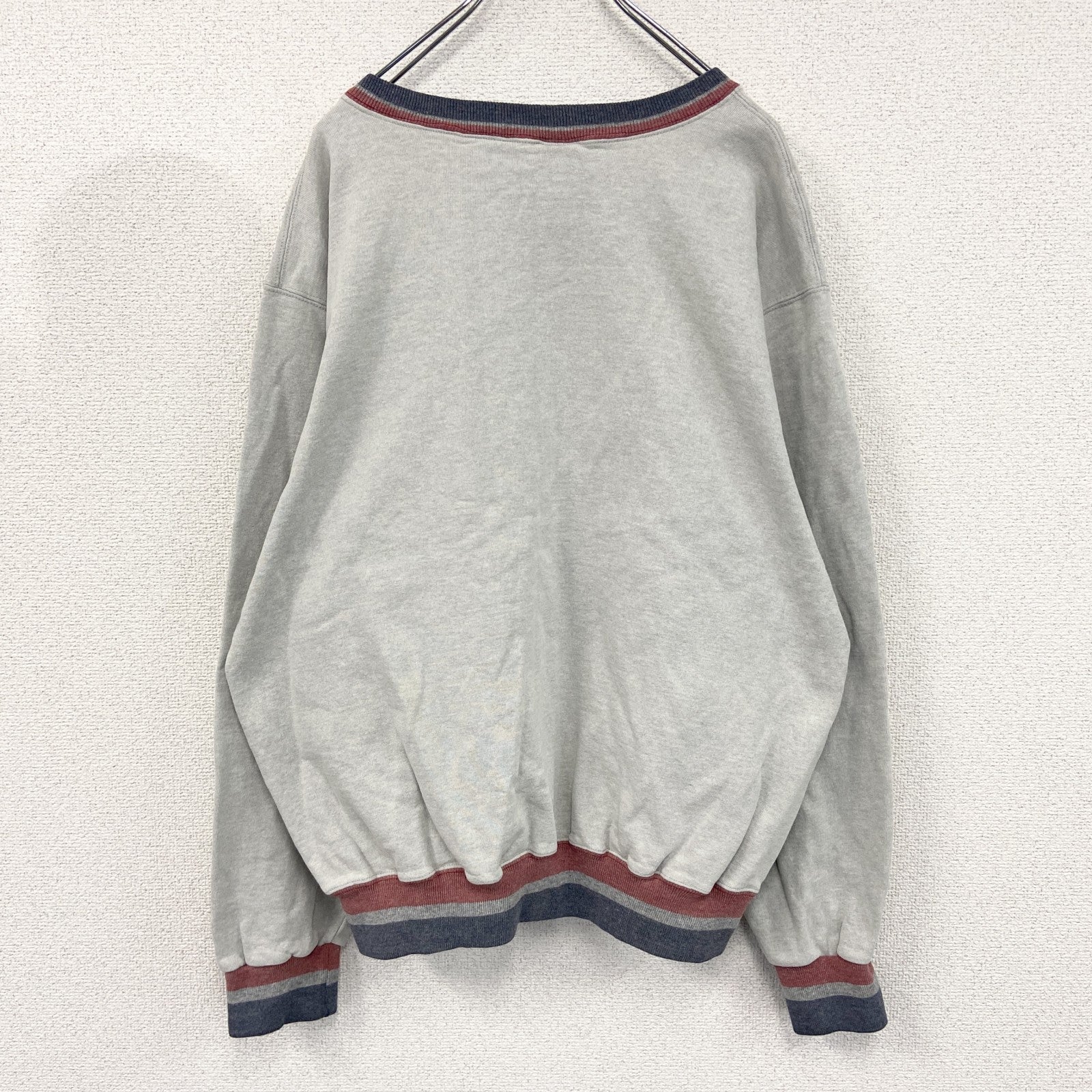 90s　Champion　チャンピオン　スウェット/トレーナー　ヴィンテージ　グレー　灰色　XLサイズ　古着