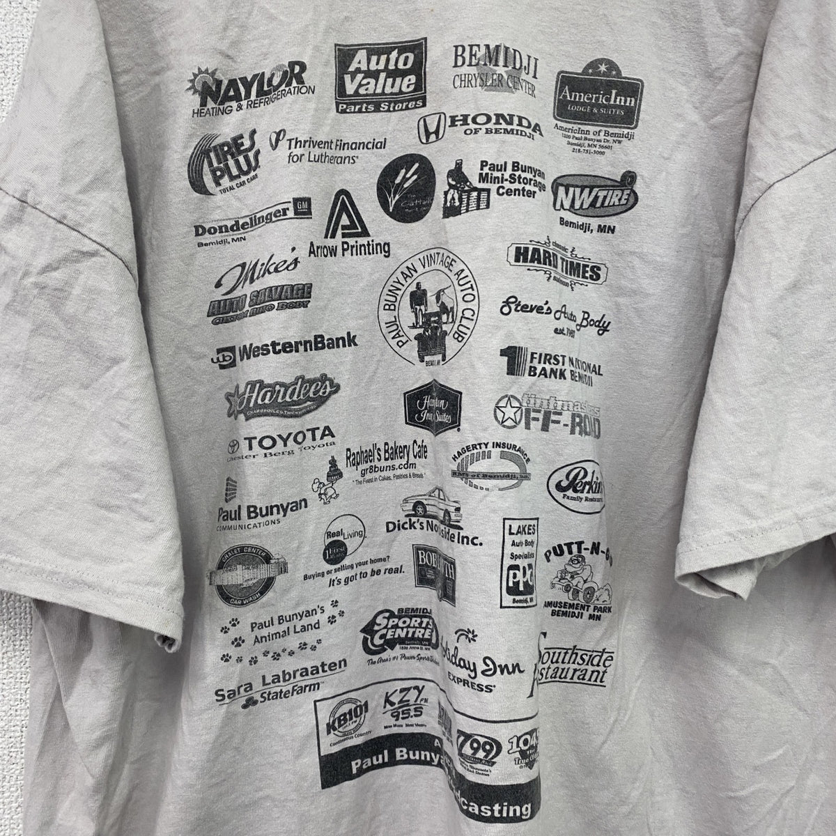 GILDAN　ギルダン　半袖プリントTシャツ　白　ホワイト　2XLサイズ　古着