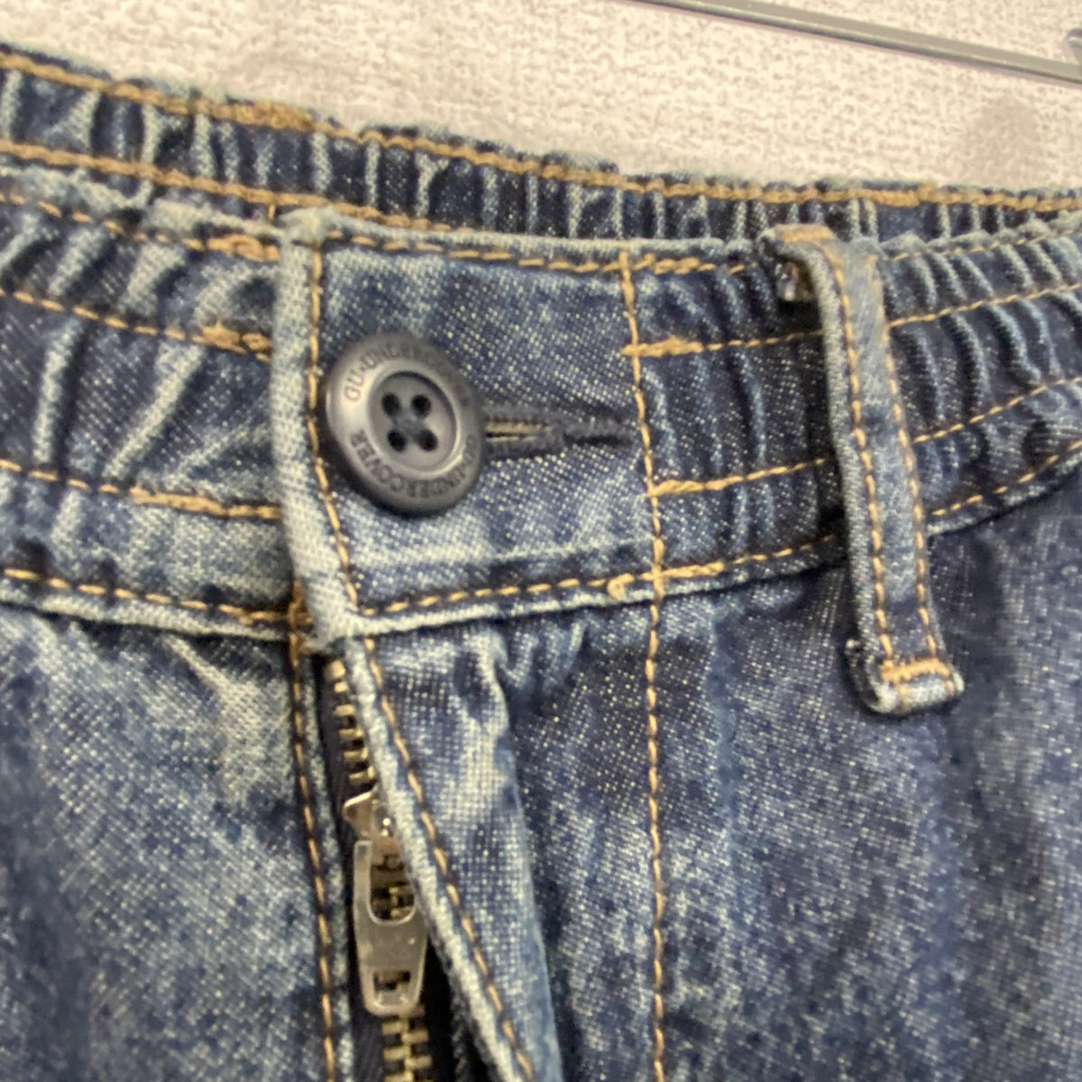 GU ジーユー　UNDERCOVER　アンダーカバー　デニムコンバーチブルワイドカーゴパンツ　2way　Sサイズ　古着