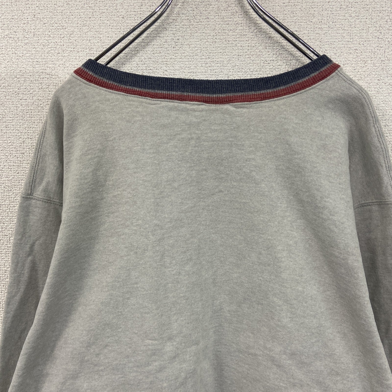 90s　Champion　チャンピオン　スウェット/トレーナー　ヴィンテージ　グレー　灰色　XLサイズ　古着