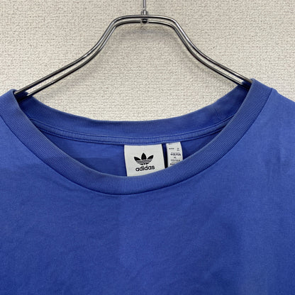 adidas originals　アディダスオリジナルズ　半袖Tシャツ　トレフォイルロゴ　青　ブルー　4XOサイズ