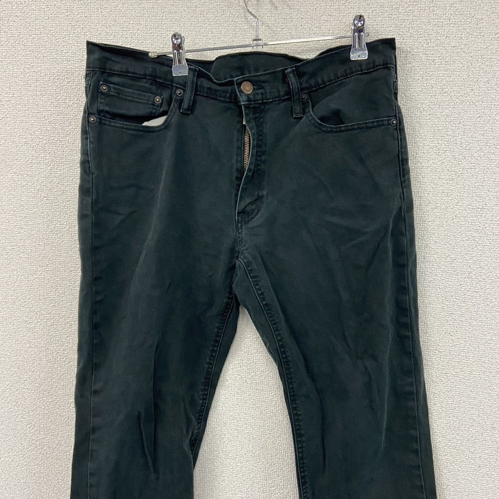 Levi’s　リーバイス　541　ブラックデニムパンツ/ジーンズ　ジップフライ　黒　ブラック　W33サイズ　古着