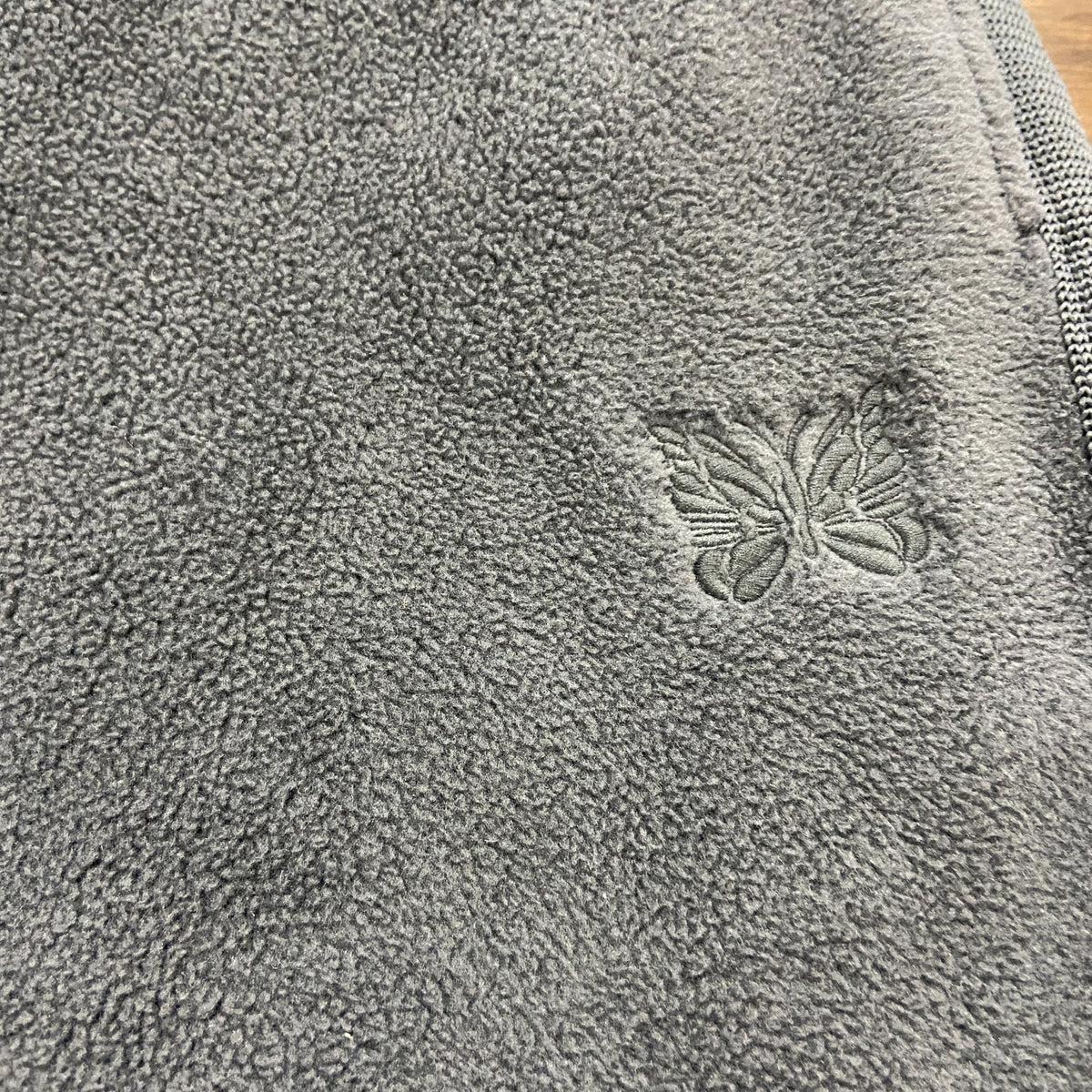 UNIQLO　ユニクロ　NEERDLES　ニードルス　フリースワイドパンツ　ダークグレー　XLサイズ　古着