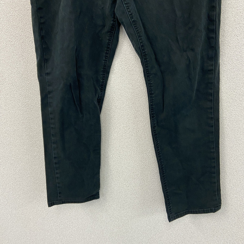 Levi’s　リーバイス　541　ブラックデニムパンツ/ジーンズ　ジップフライ　黒　ブラック　W33サイズ　古着