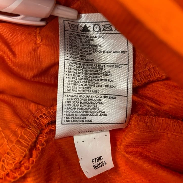 90s　NIKE　ナイキ　ハーフジップナイロンジャケット　ヴィンテージ　橙色　オレンジ　Mサイズ