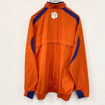 90s　NIKE　ナイキ　ハーフジップナイロンジャケット　ヴィンテージ　橙色　オレンジ　Mサイズ
