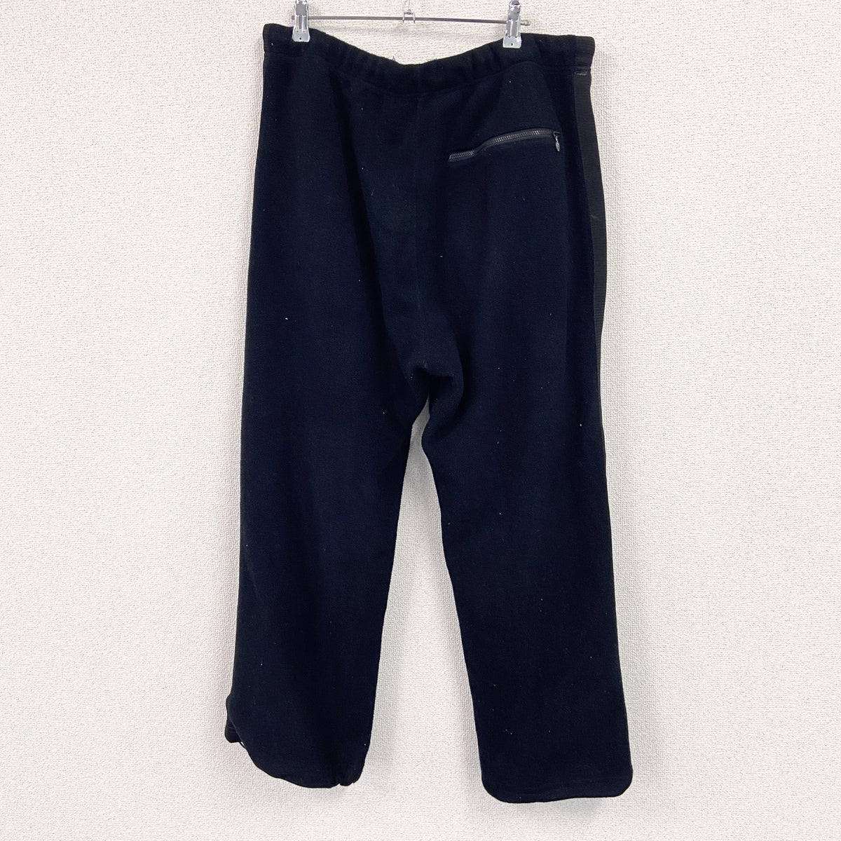 UNIQLO　ユニクロ　NEERDLES　ニードルス　フリースワイドパンツ　黒　ブラック　XLサイズ　古着