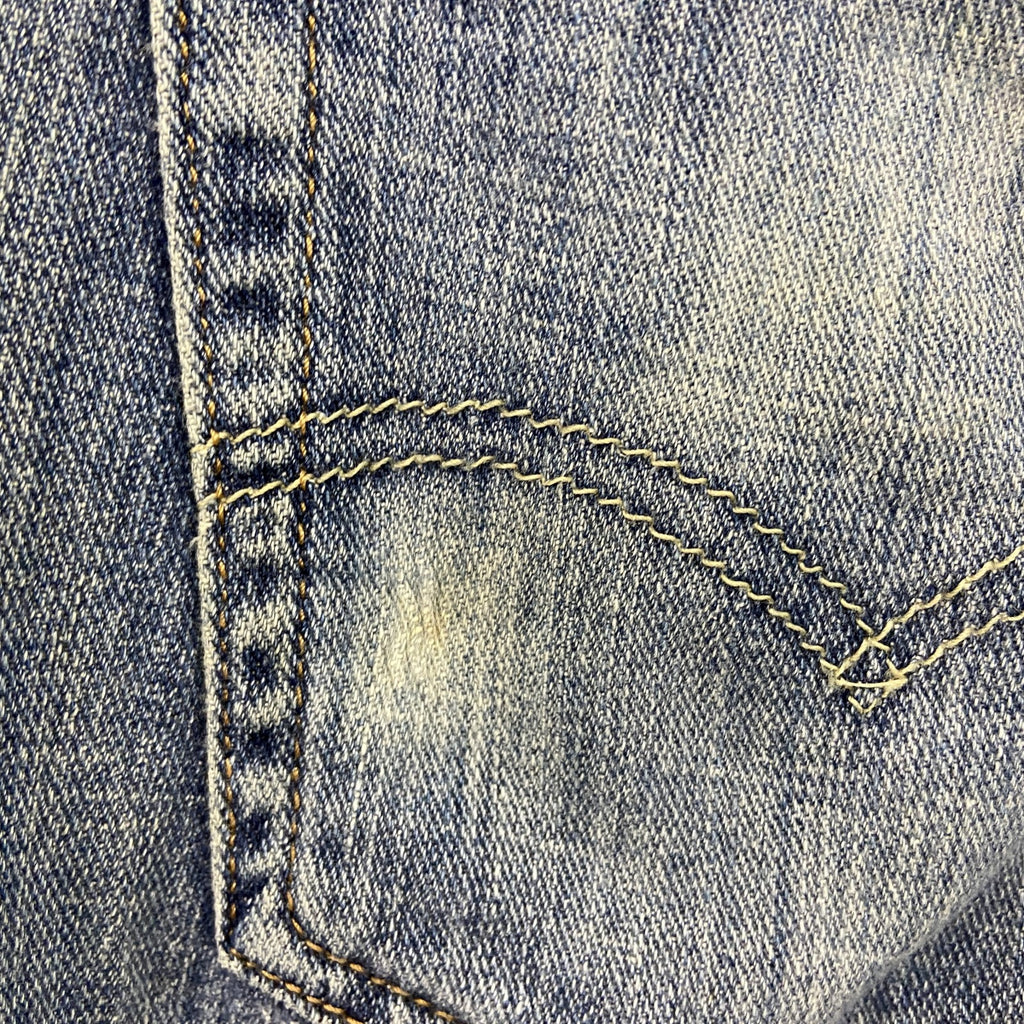 Levi’s　リーバイス　514　デニムパンツ/ジーンズ　ジップフライ　縦落ち　インディゴ　W32サイズ　古着