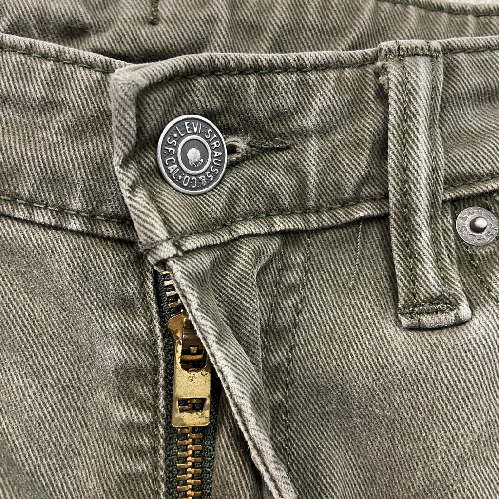 Levi’s　リーバイス　デニムパンツ/ジーンズ　ジップフライ　茶色　ブラウン　古着