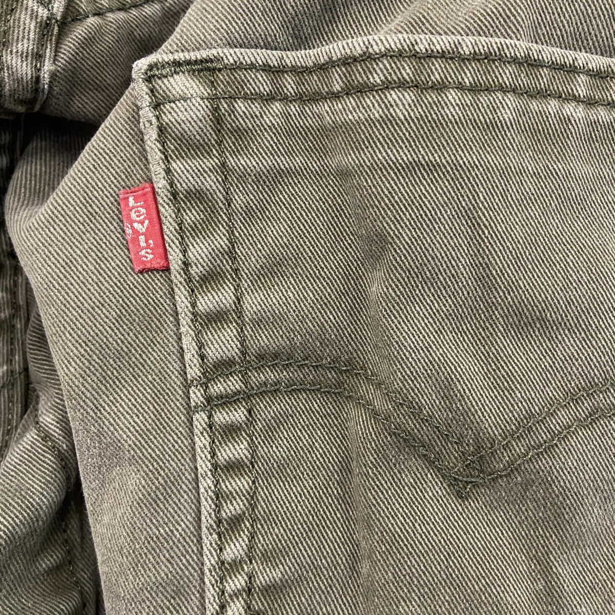 Levi’s　リーバイス　デニムパンツ/ジーンズ　ジップフライ　茶色　ブラウン　古着