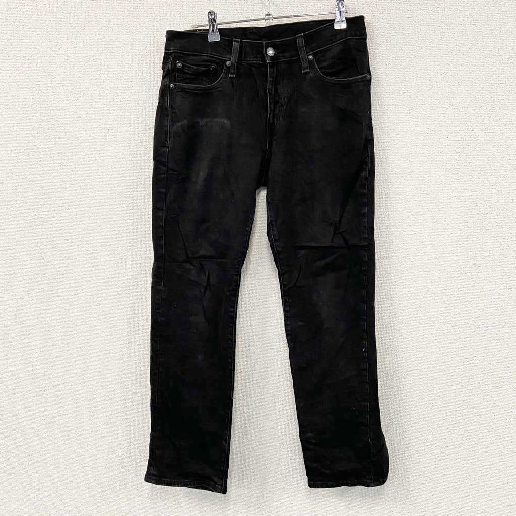 Levi’s　リーバイス　541　ブラックデニムパンツ/ジーンズ　ジップフライ　黒　ブラック　W30サイズ　古着