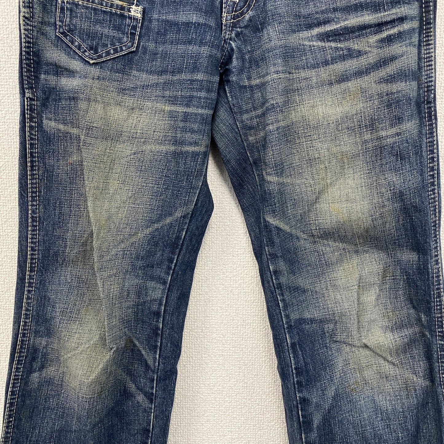 Levi Strauss & Co.　リーバイス　デニムパンツ/ジーンズ　縦落ち　鬼ヒゲ　インディゴ　28サイズ