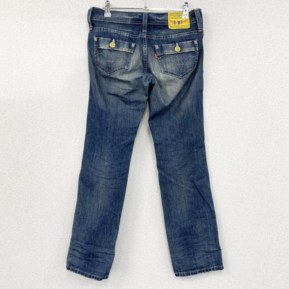 Levi Strauss & Co.　リーバイス　デニムパンツ/ジーンズ　縦落ち　鬼ヒゲ　インディゴ　28サイズ