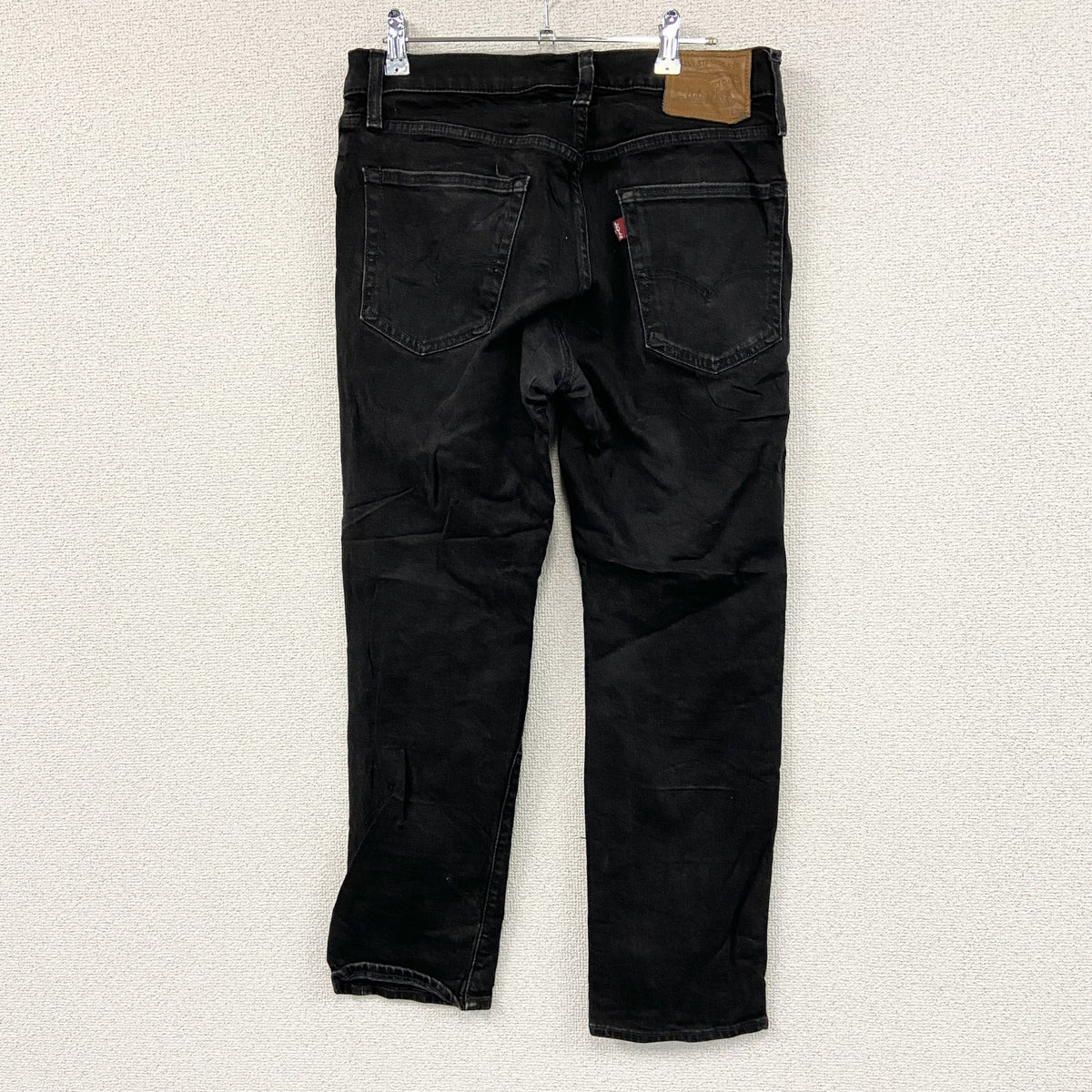Levi’s　リーバイス　541　ブラックデニムパンツ/ジーンズ　ジップフライ　黒　ブラック　W30サイズ　古着