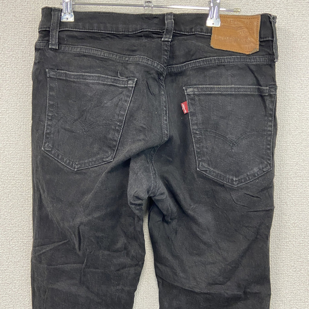 Levi’s　リーバイス　541　ブラックデニムパンツ/ジーンズ　ジップフライ　黒　ブラック　W30サイズ　古着