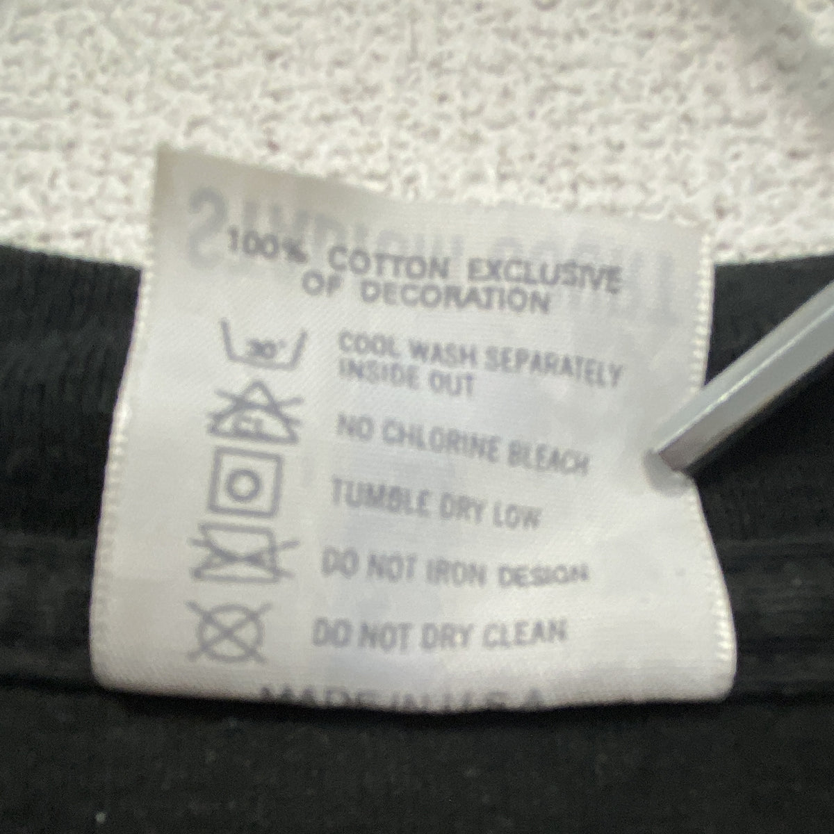 90s　Stanley　Desantis　スタンリー・デサンティス　USA製　eye　目玉　半袖Tシャツ　シングルステッチ　ヴィンテージ　黒　ブラック　古着