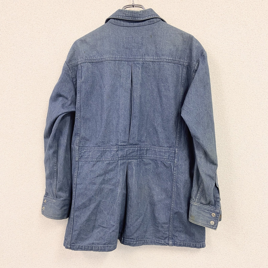 EDWIN　エドウィン　RICHI MAN リッチマン　長袖デニムシャツ/デニムジャケット　インディゴ　3Lサイズ　古着