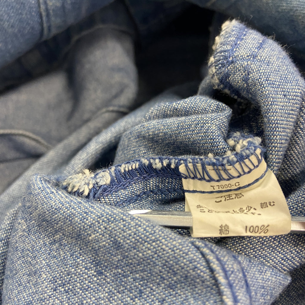 EDWIN　エドウィン　RICHI MAN リッチマン　長袖デニムシャツ/デニムジャケット　インディゴ　3Lサイズ　古着