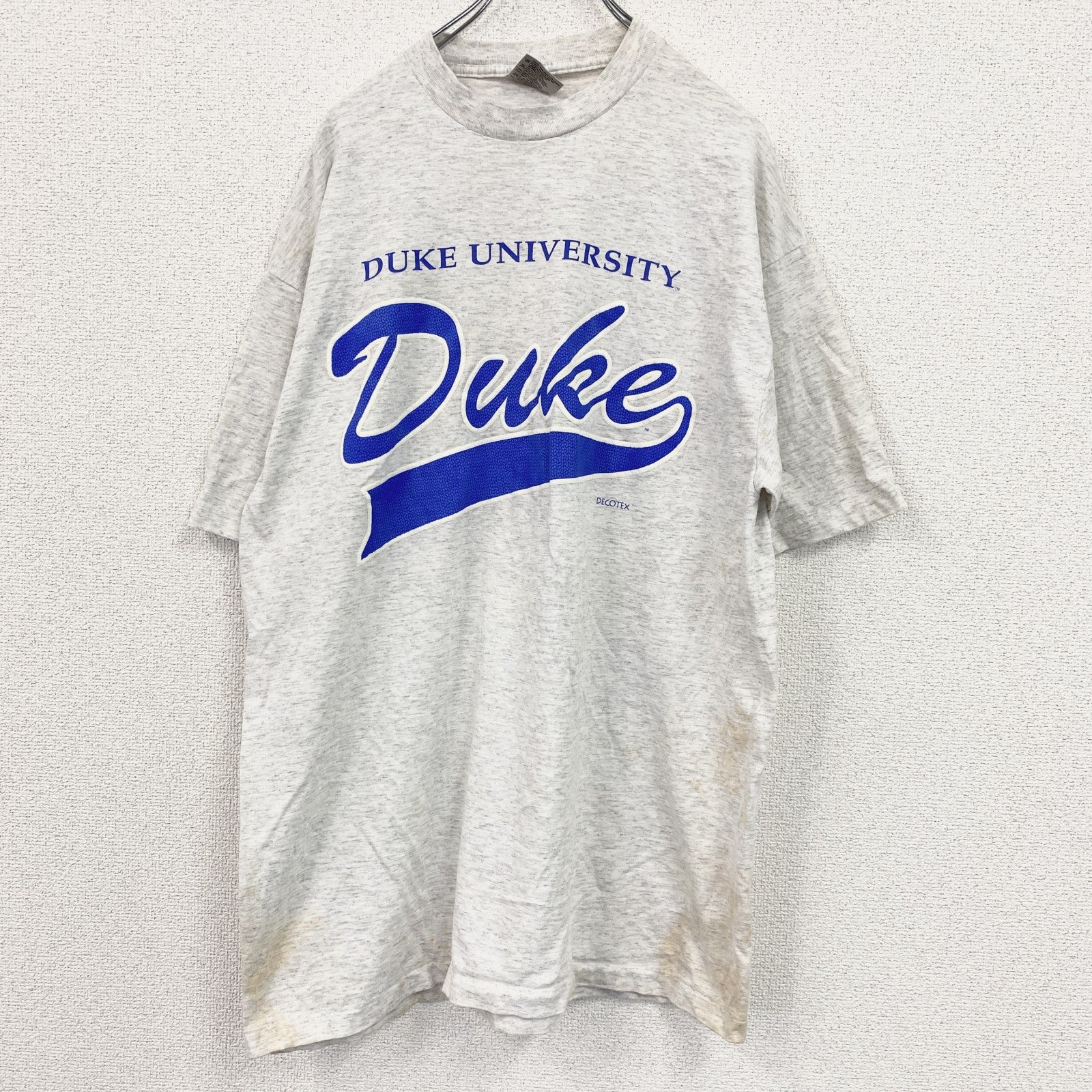 90s　ONEITA　オニータ　半袖プリントTシャツ　ヴィンテージ　シングルステッチ　グレー　灰色　XXLサイズ　古着