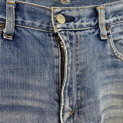 Levi’s　リーバイス　533　デニムパンツ/ダメージジーンズ　縦落ち　鬼ヒゲ　ジップフライ　インディゴ　W31サイズ