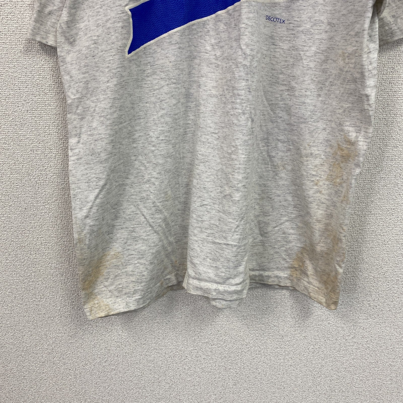 90s　ONEITA　オニータ　半袖プリントTシャツ　ヴィンテージ　シングルステッチ　グレー　灰色　XXLサイズ　古着