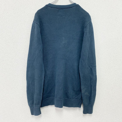 Levi's　リーバイス　コットンニットカーディガン　紺　ネイビー　Lサイズ