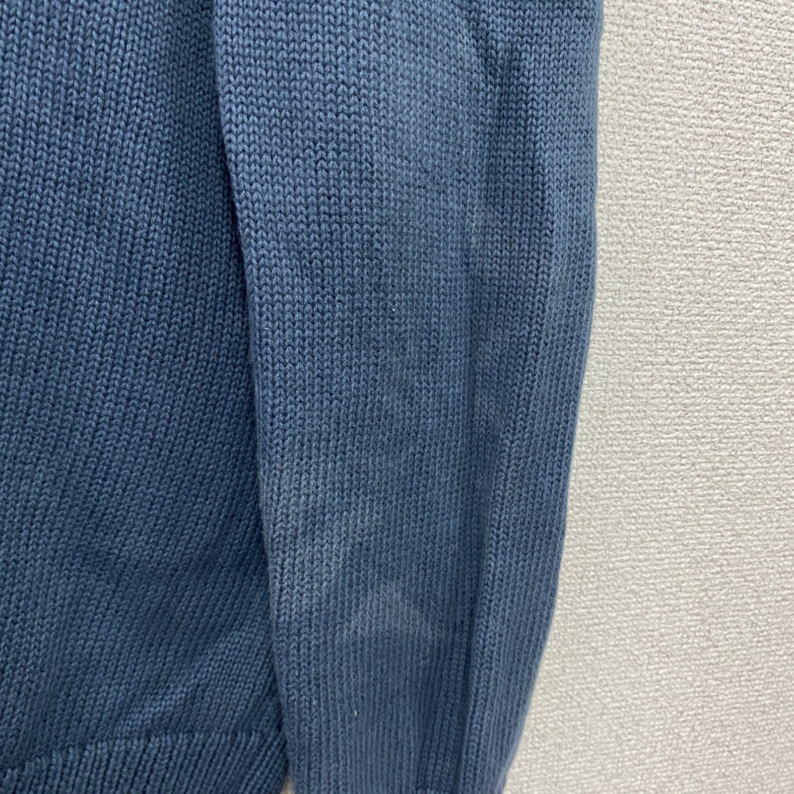 Levi's　リーバイス　コットンニットカーディガン　紺　ネイビー　Lサイズ　古着