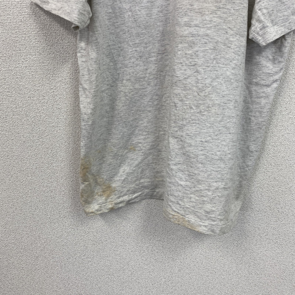 90s　ONEITA　オニータ　半袖プリントTシャツ　ヴィンテージ　シングルステッチ　グレー　灰色　XXLサイズ　古着