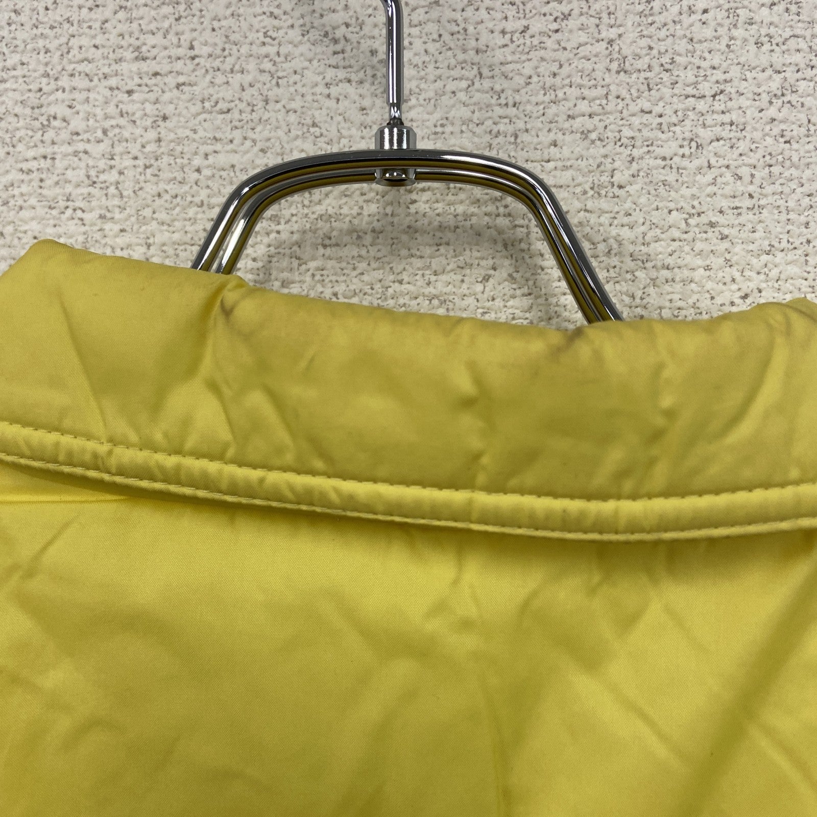 ～00s　AIPA SURFBOARDS　フルジップ中綿ベスト　ヴィンテージ　黄色　イエロー　Lサイズ　古着