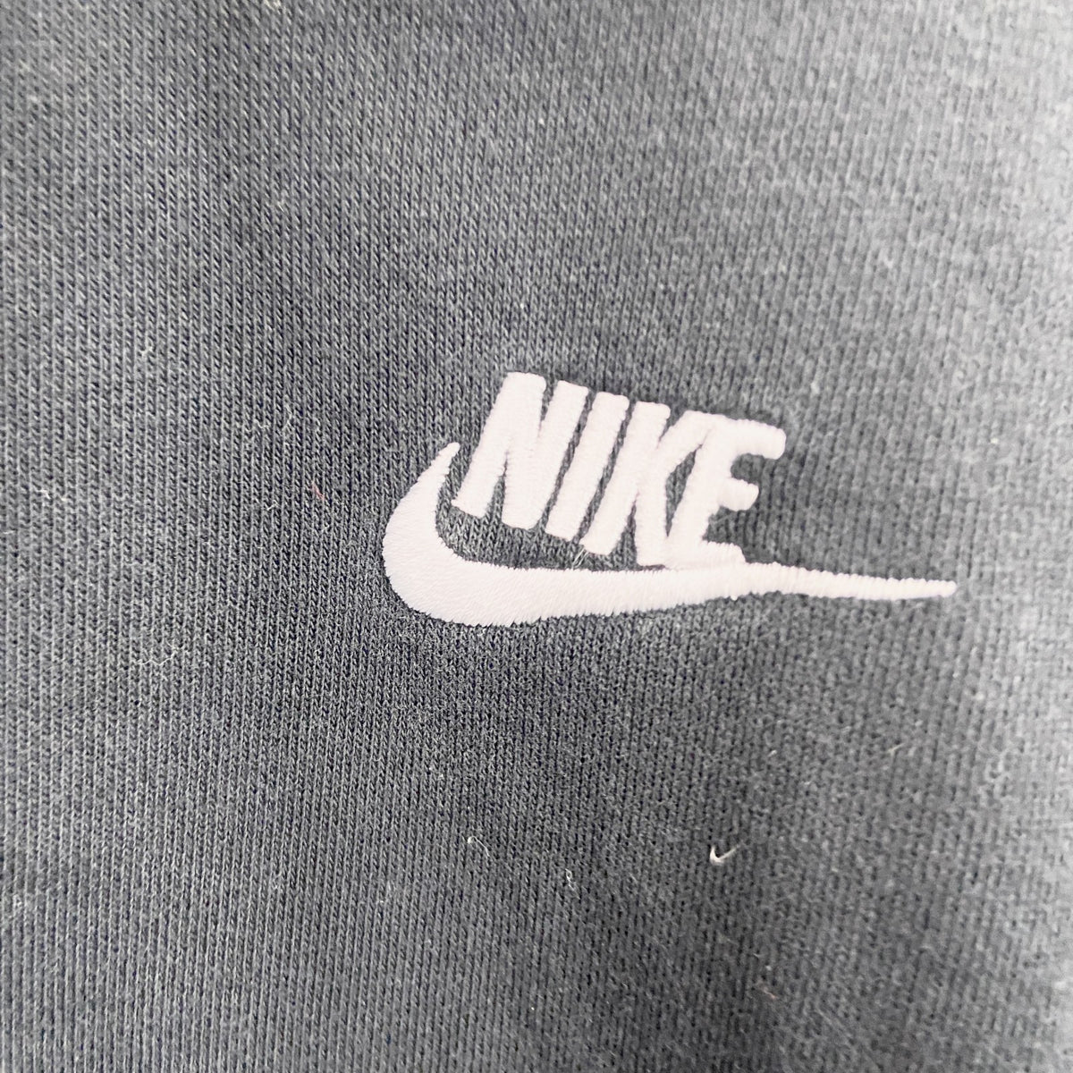 NIKE　ナイキ　フルジップパーカー/フーディー　黒　ブラック　Lサイズ フード付き メンズ コットン 古着