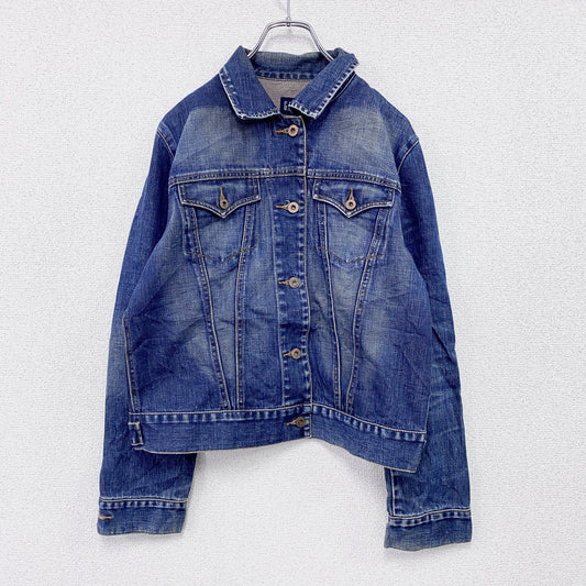 00s　GAP　ギャップ　3rdタイプ　デニムジャケット/Gジャン　ヴィンテージ　インディゴ　Lサイズ
