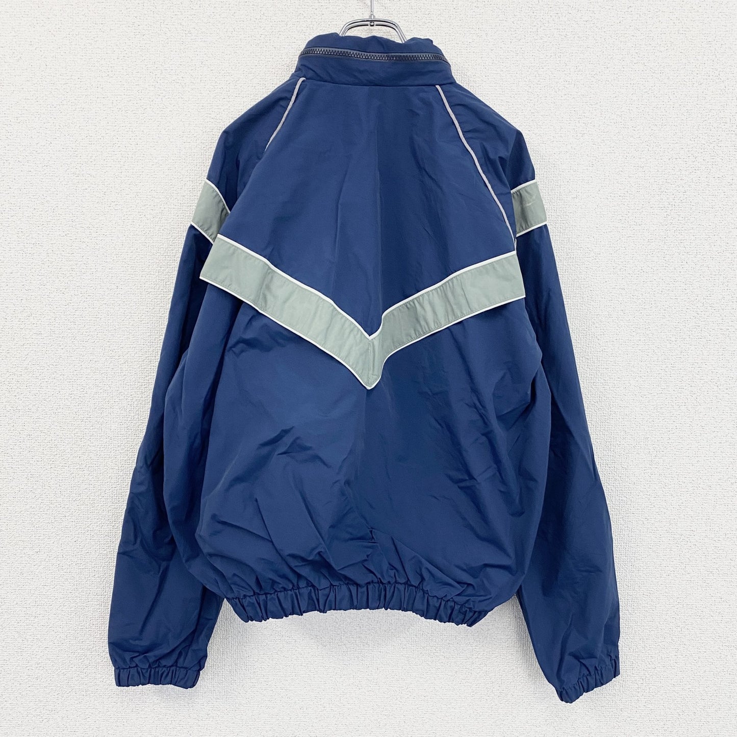 00s　U.S.AIR FORCE　PTU　トレーニングジャケット　ナイロンジャケット　米軍　紺　ネイビー　Sサイズ