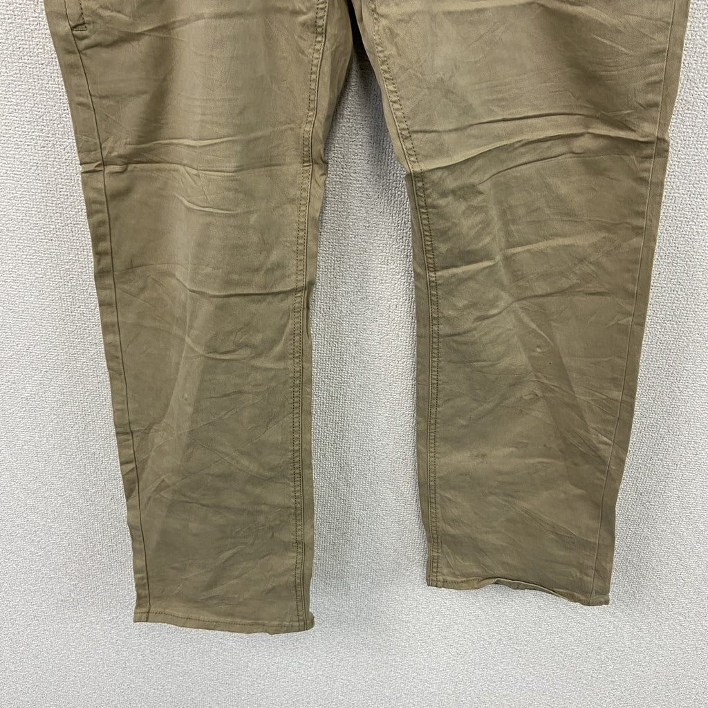 Levi’s　リーバイス　SIGNATURE　デニムパンツ/ジーンズ　ジップフライ　ベージュ メンズ コットン ポリウレタン 古着