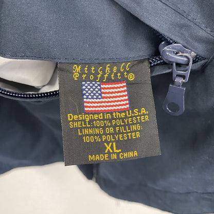 U.S.AIR FORCE　PTU　トレーニングジャケット　ナイロンジャケット　ミリタリー　米軍　ネイビー　XLサイズ