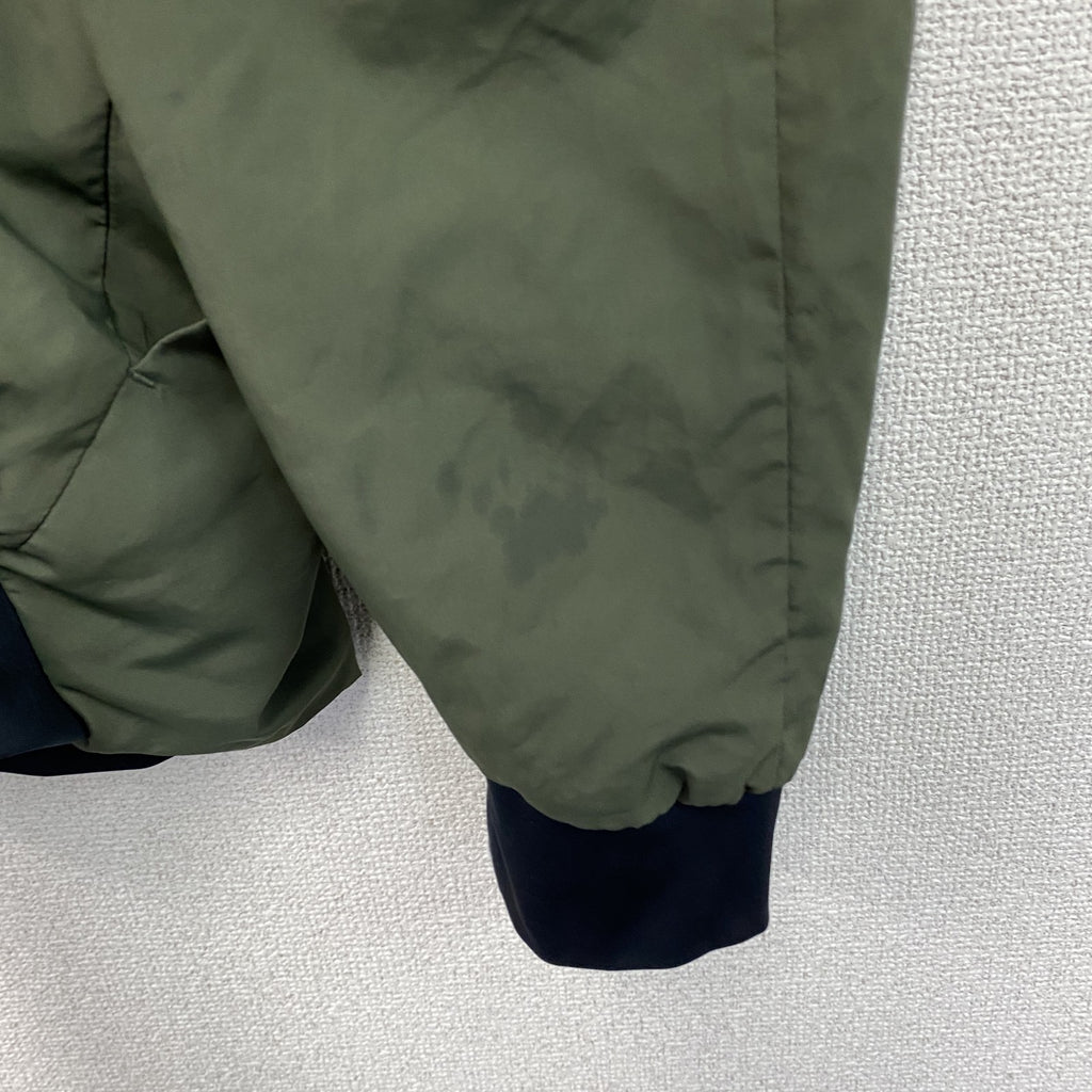 OAKLEY　オークリー　ENHANCE SCI JACKET 1.0　MA-1/ボンバージャケット　カーキ　XLサイズ ブルゾン フライトジャケット メンズ 古着