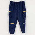 adidas　アディダス　ナイロンパンツ　カーゴパンツ　紺　ネイビー　XLサイズ　古着