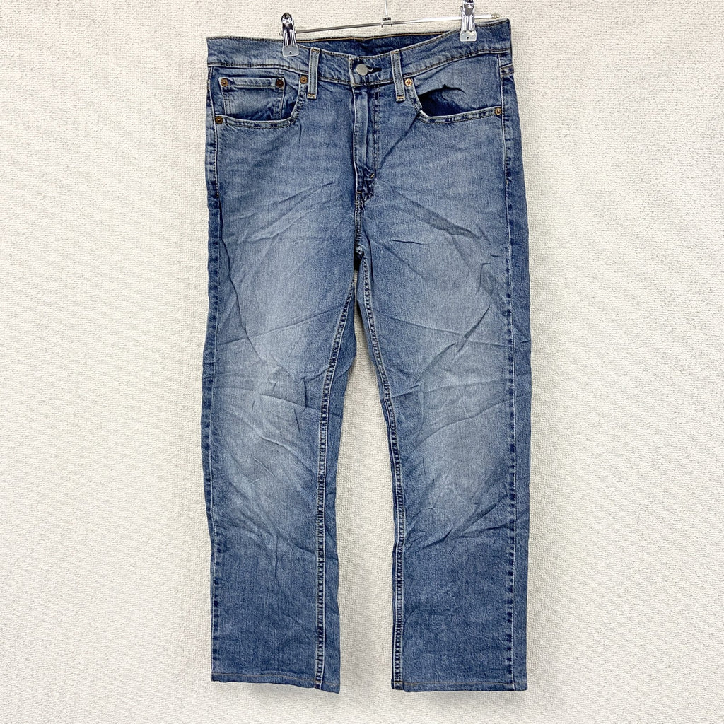 Levi’s　リーバイス　514　デニムパンツ/ジーンズ　ジップフライ　縦落ち　インディゴ　W32サイズ　古着