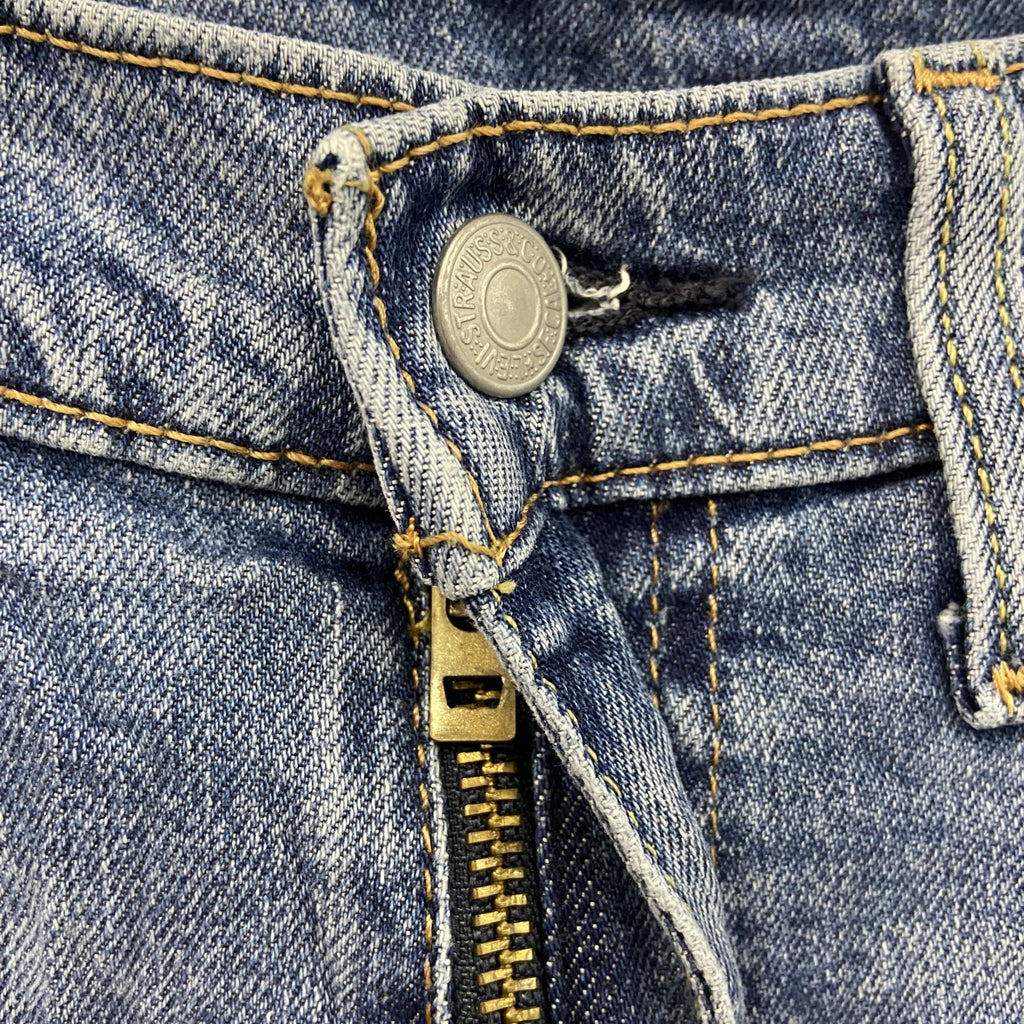 Levi’s　リーバイス　514　デニムパンツ/ジーンズ　ジップフライ　縦落ち　インディゴ　W32サイズ　古着