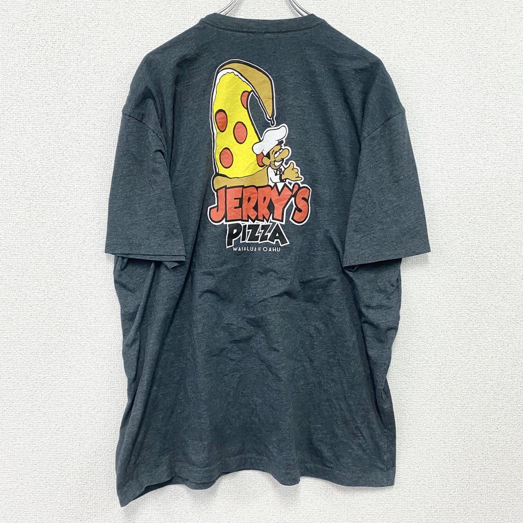 Next Level　半袖プリントTシャツ　両面プリント　黒　ブラック　2XLサイズ　古着