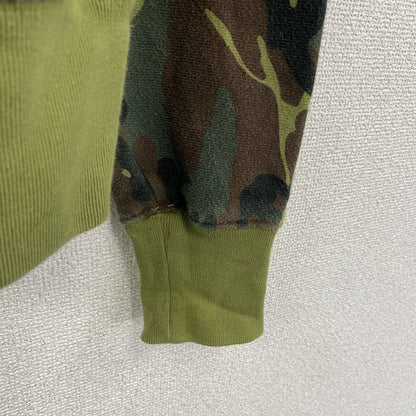 Champion　チャンピオン　リバースウィーブ　スウェットパーカー/フーディー　迷彩　カモフラ　カーキ　Lサイズ