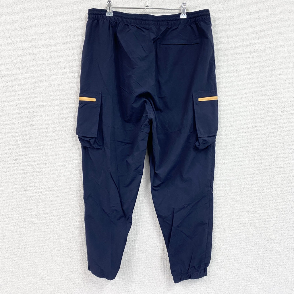 adidas　アディダス　ナイロンパンツ　カーゴパンツ　紺　ネイビー　XLサイズ　古着