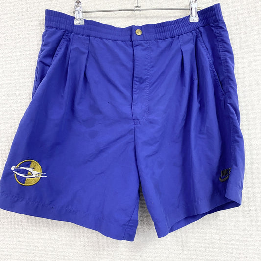 90s　NIKE　ナイキ　ハーフパンツ/ショートパンツ　ヴィンテージ　青　ブルー　Lサイズ