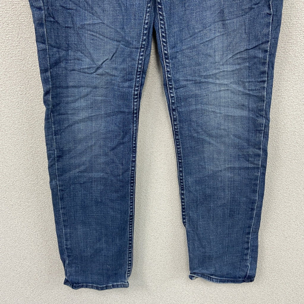 Levi’s　リーバイス　514　デニムパンツ/ジーンズ　ジップフライ　縦落ち　インディゴ　W32サイズ　古着