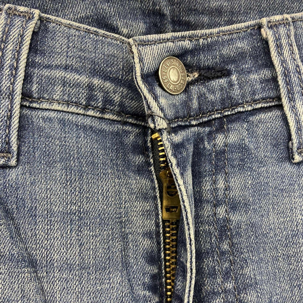 Levi’s　リーバイス　514　デニムパンツ/ジーンズ　ジップフライ　縦落ち　インディゴ　W32サイズ　古着