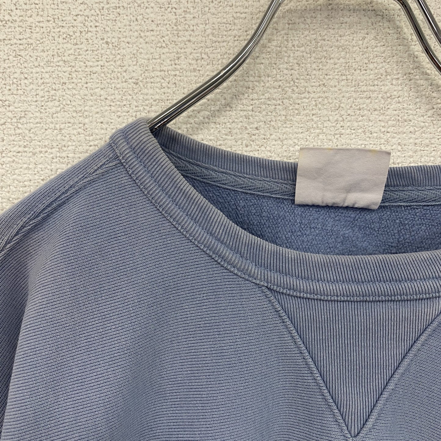 Champion　チャンピオン　リバースウィーブ　スウェット/トレーナー　前V　カレッジロゴ　水色　ブルー　Lサイズ