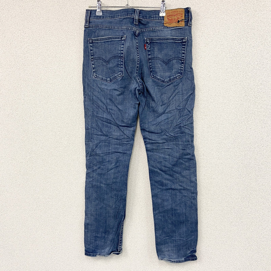 Levi’s　リーバイス　514　デニムパンツ/ジーンズ　ジップフライ　縦落ち　インディゴ　W32サイズ　古着