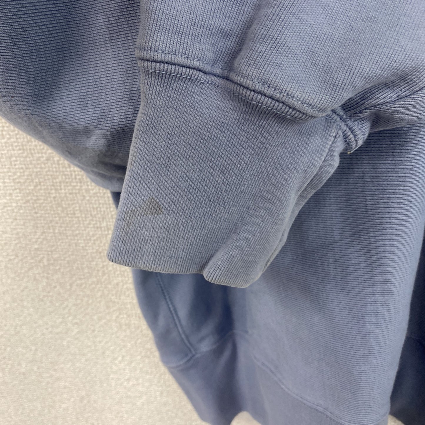 Champion　チャンピオン　リバースウィーブ　スウェット/トレーナー　前V　カレッジロゴ　水色　ブルー　Lサイズ