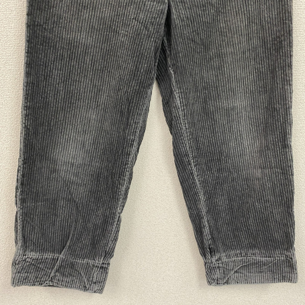 ～00s　Abercrombie&Fitch　アバクロ　コーデュロイパンツ　ヴィンテージ　グレー　灰色　W28サイズ　古着